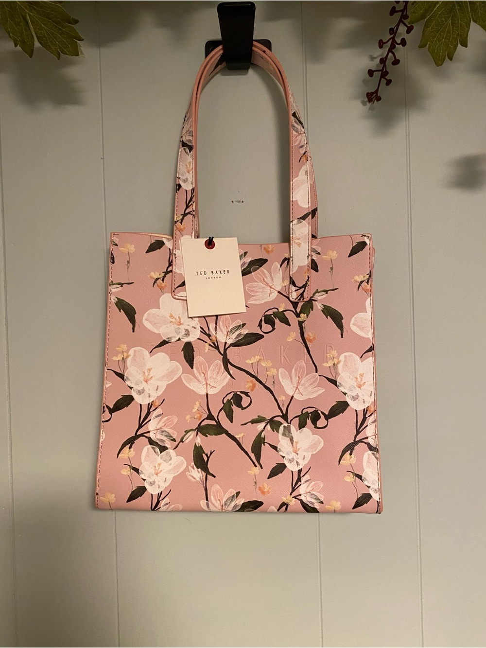 NWT Ted Baker The Icon Mini Tote Pink Floral